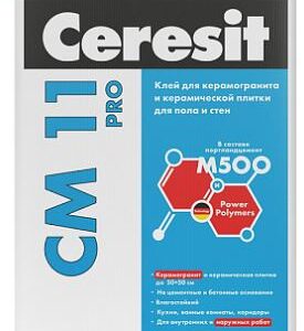 Клей для плитки Церезит СМ 11pro 25кг (48 шт/под)
