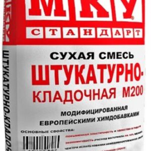 Штукатурно-кладочная смесь МКУ М200 (40кг) ( 35шт/под)