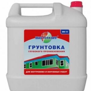 Грунтовка акриловая универсальная глубокого проникновения 10л (канистра) МК-13 КБС
