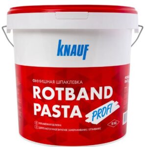 Шпаклевка виниловая Ротбанд Паста Профи 18 кг