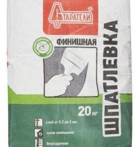 Шпаклёвка гипсовая финишная Старатели 20кг (70шт/под)