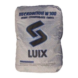 Пескобетон М-300 LUIX по 40кг (49шт/под)