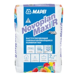 Наливной пол Mapei Novoplan R Maxi самовыравнивающийся высокопрочный 23 кг